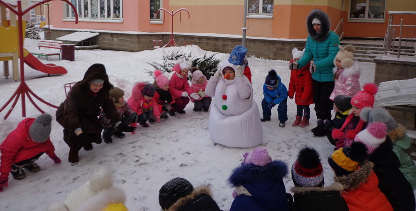 праздник снега 3 Сад 111 Витебск 2021